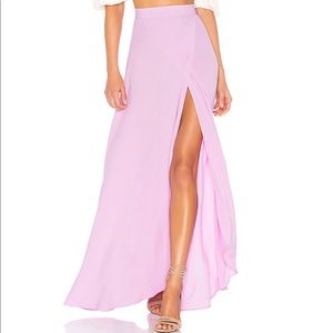 Flynn Skye Wrap It Up Skirt in Pink Lady